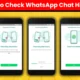 Check WhatsApp Chat History
